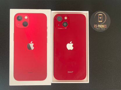 Iphone 13 Red , 128GB (100% battery health)